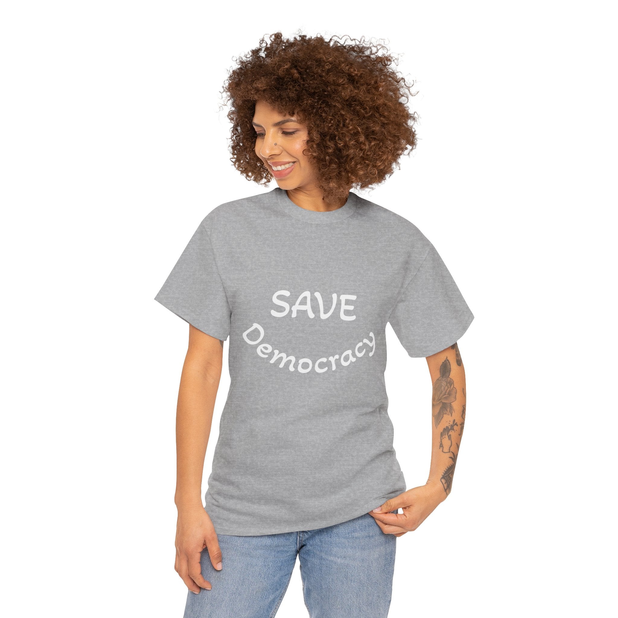 Save Democracy tee - Multiple colors available