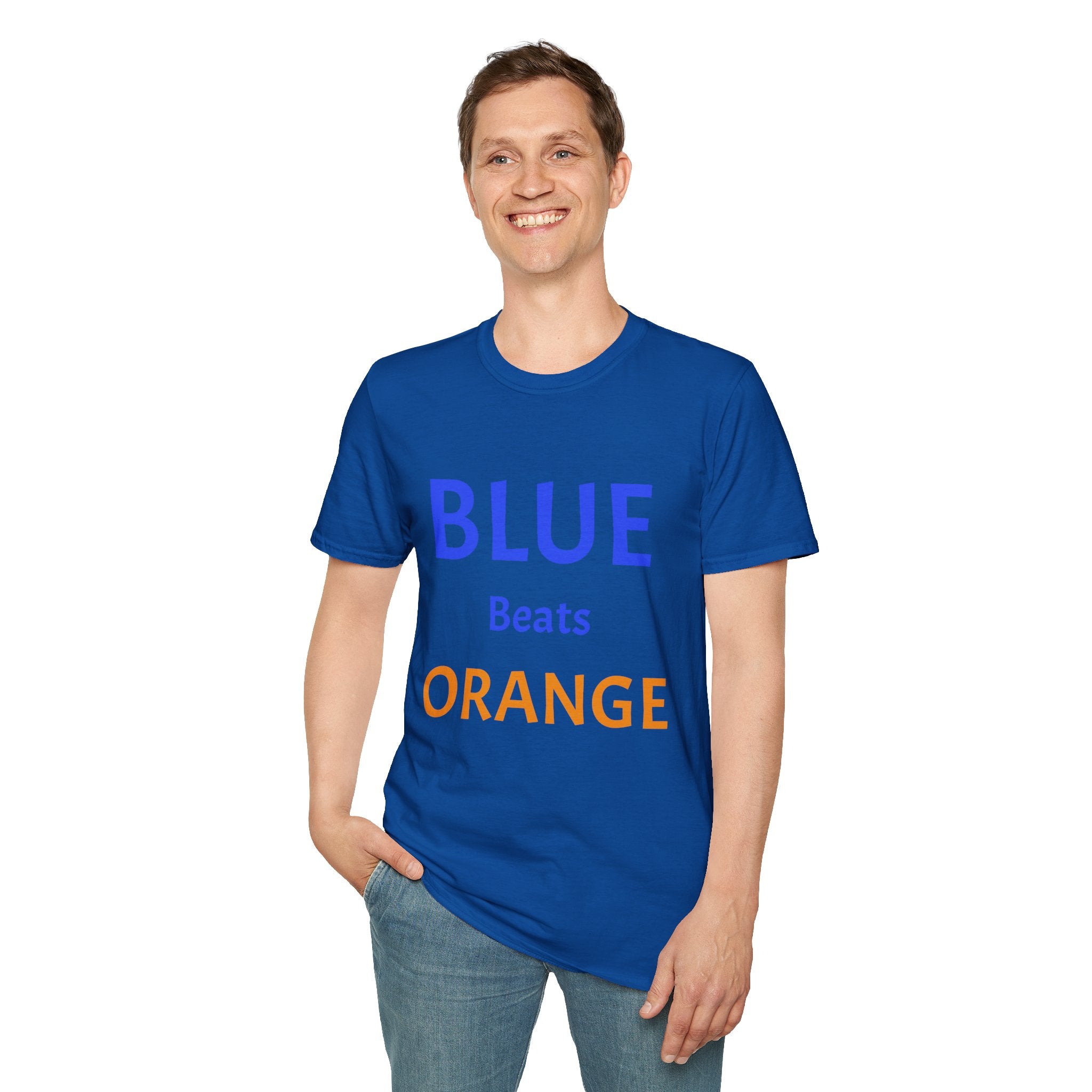 Blue Beats Orange Tee - 5 colors available