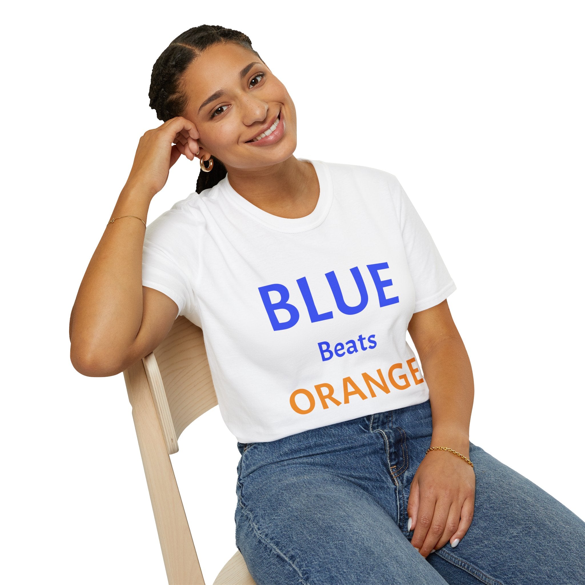 Blue Beats Orange Tee - 5 colors available