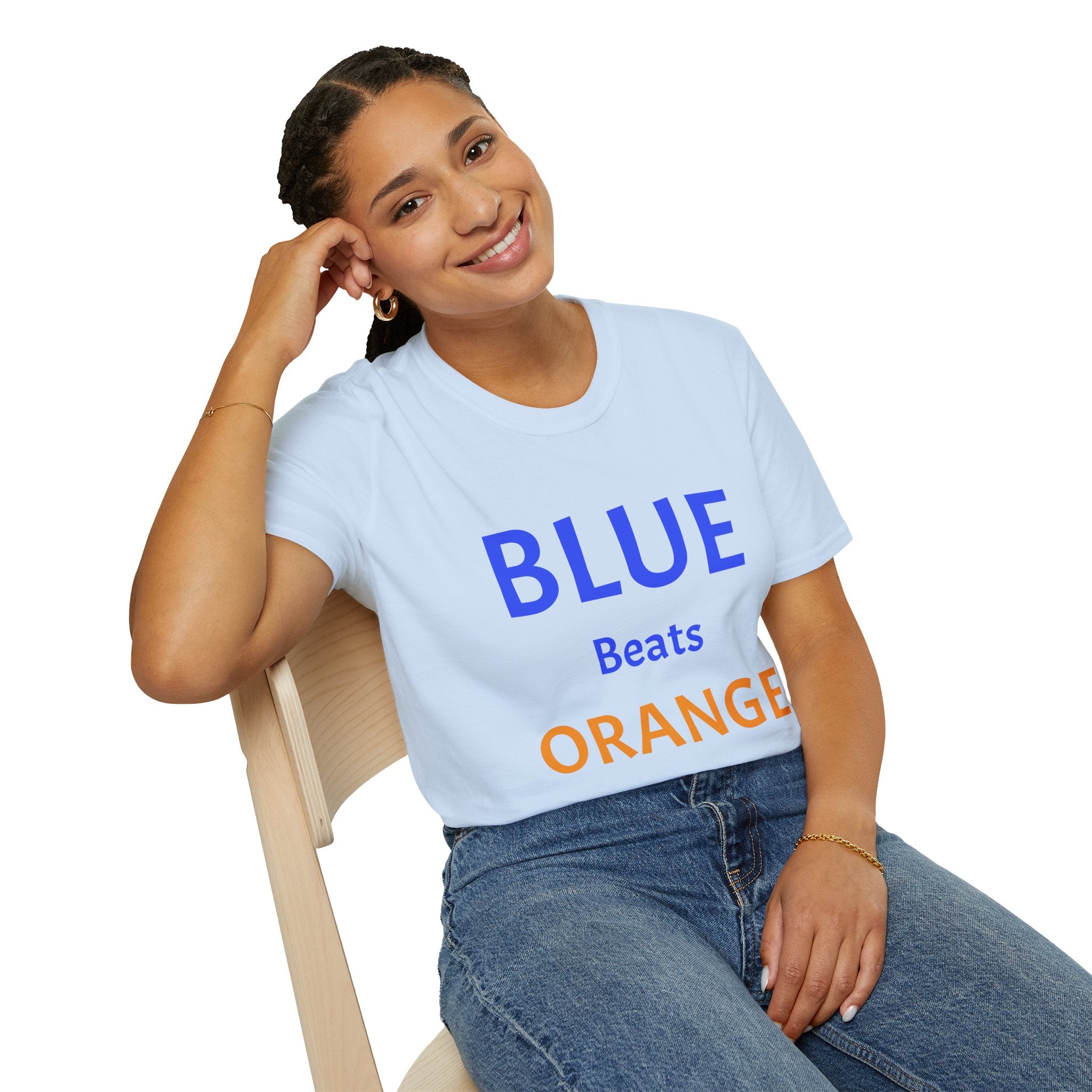 Blue Beats Orange Tee - 5 colors available