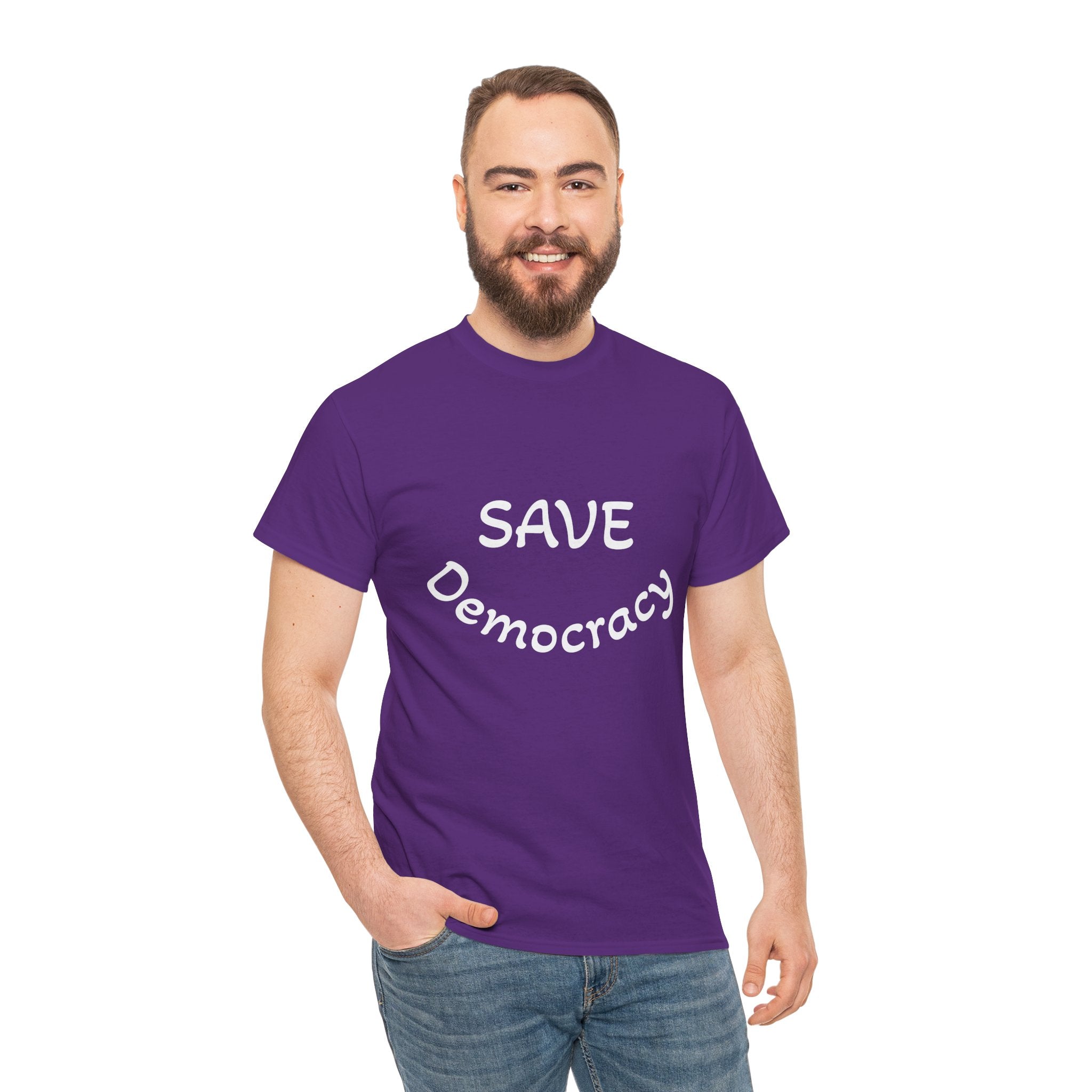Save Democracy tee - Multiple colors available
