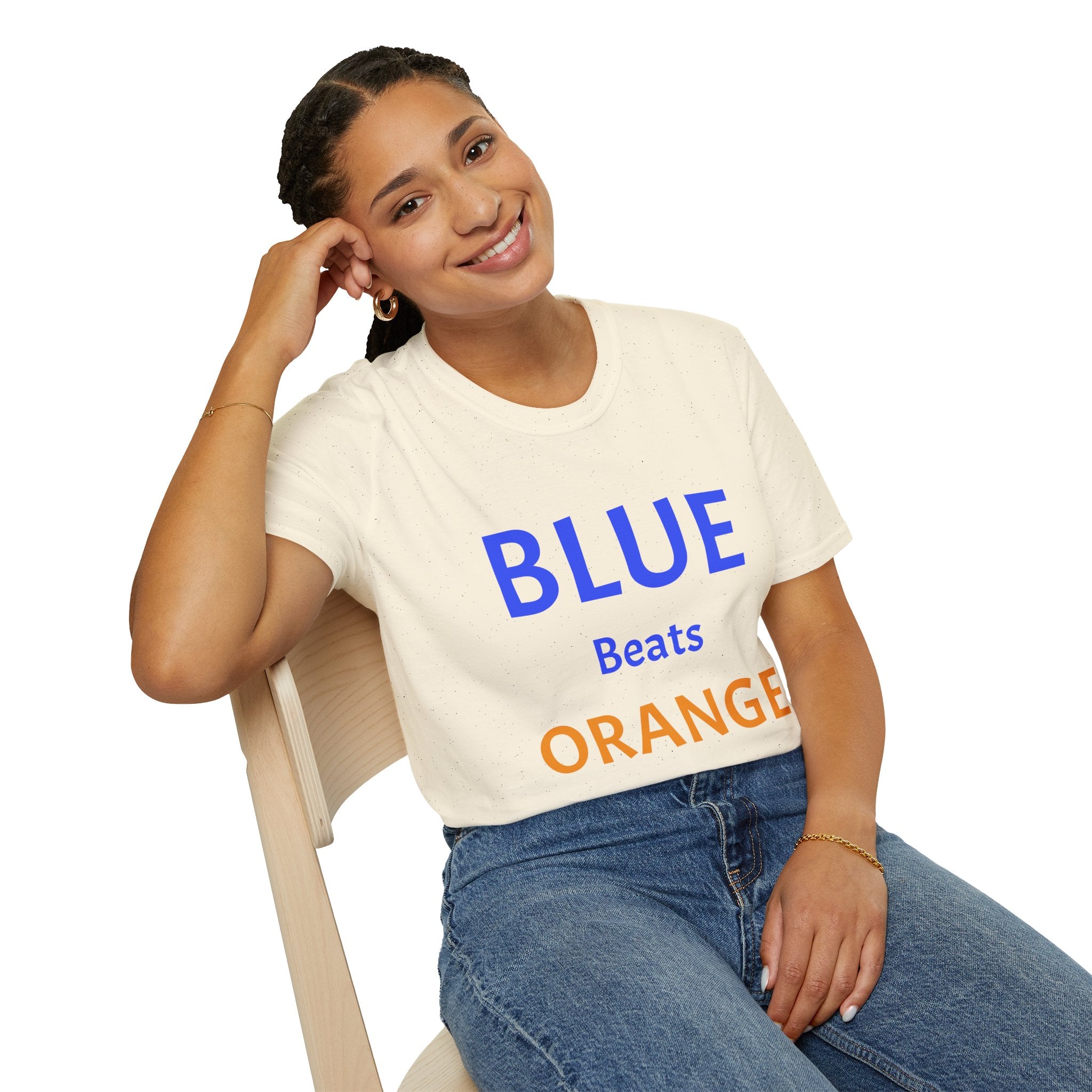 Blue Beats Orange Tee - 5 colors available