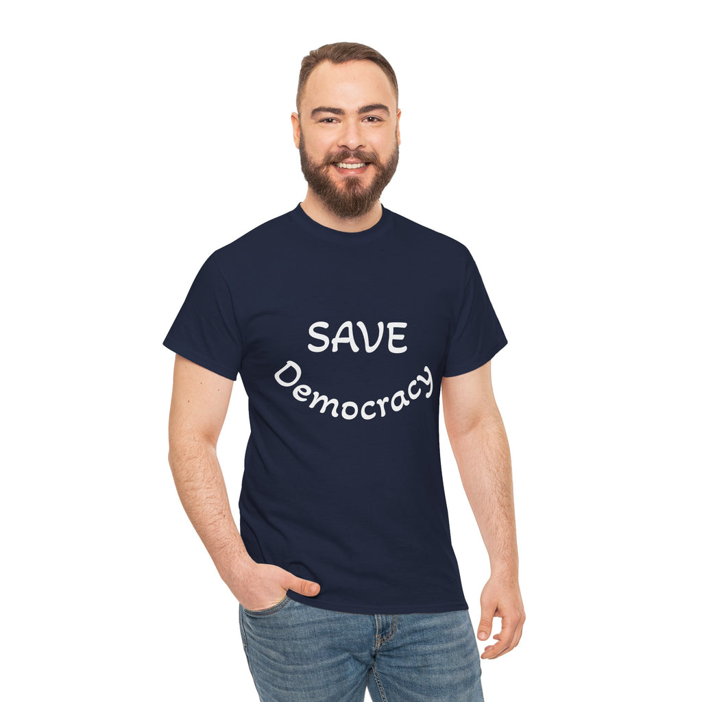 Save Democracy tee - Multiple colors available
