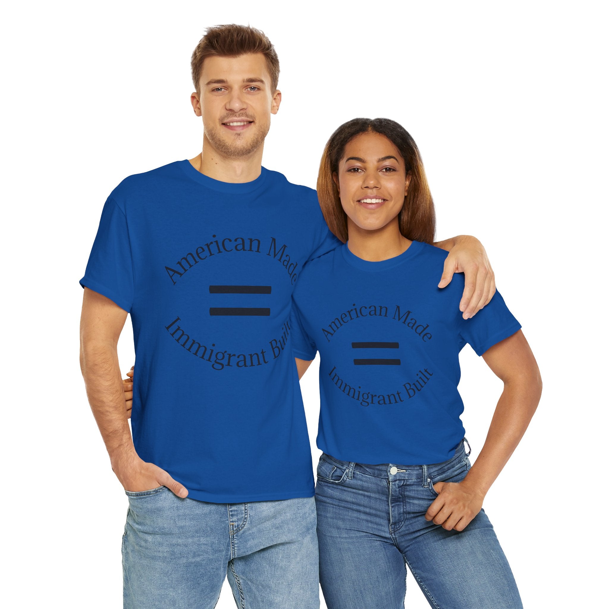 American Made, Immigrant Built Tee - Multiple colors available