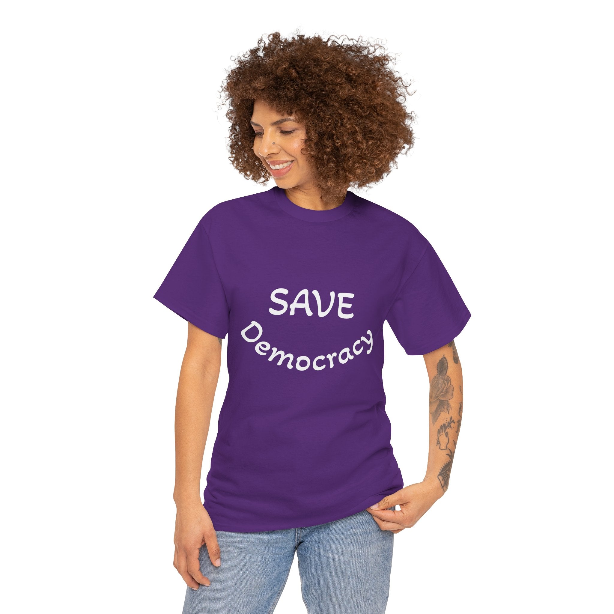 Save Democracy tee - Multiple colors available