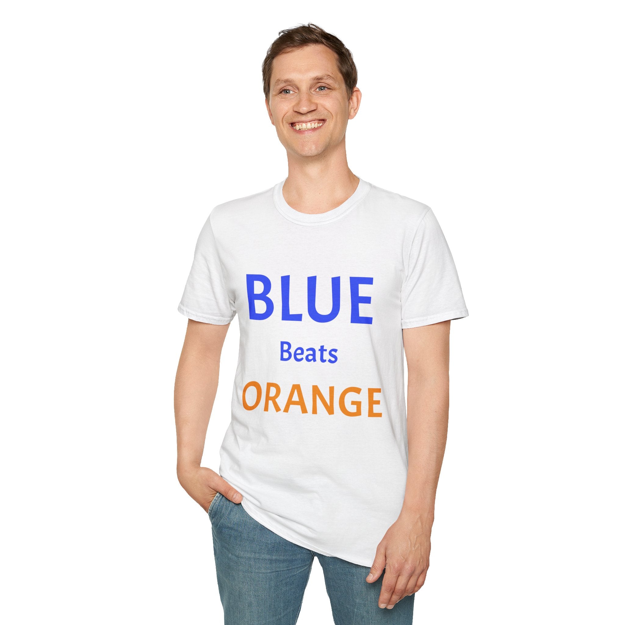 Blue Beats Orange Tee - 5 colors available