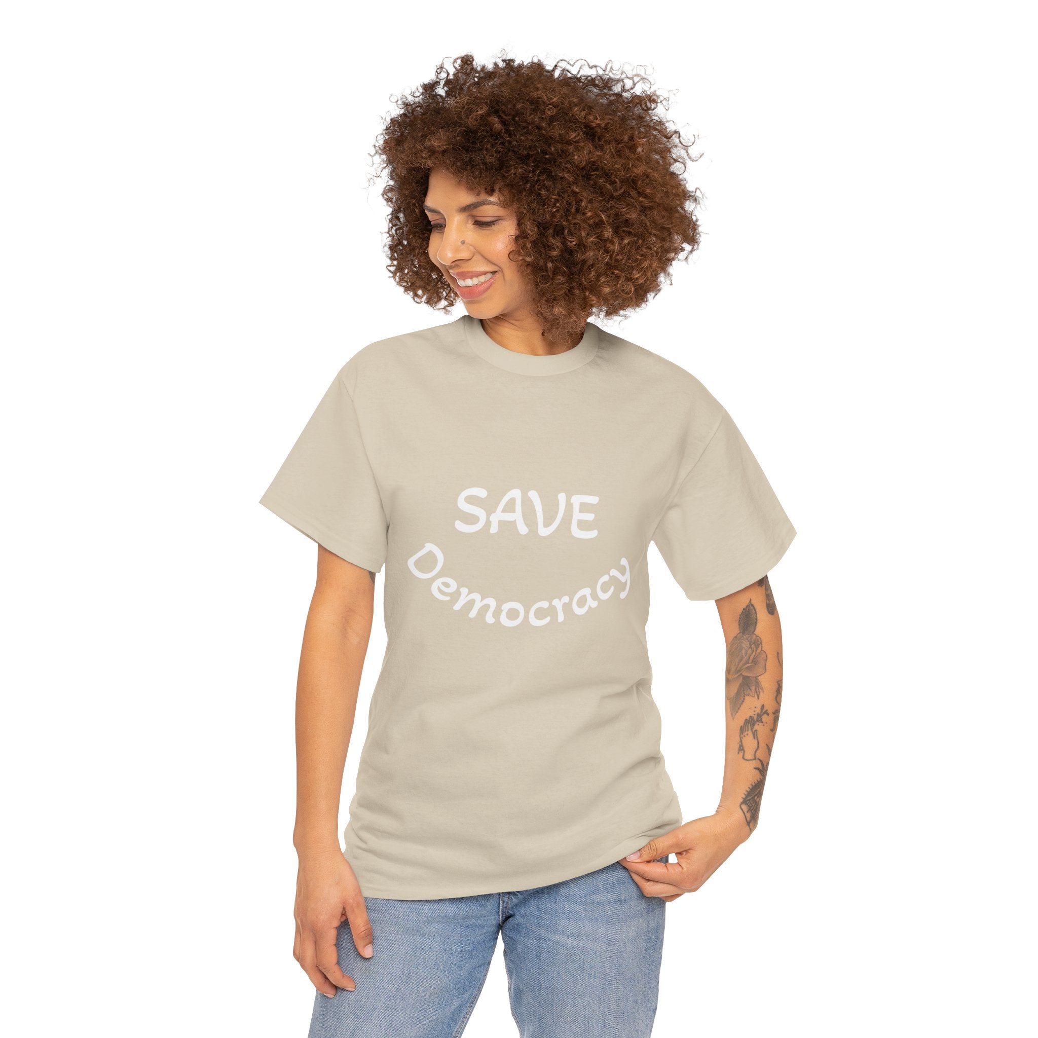 Save Democracy tee - Multiple colors available