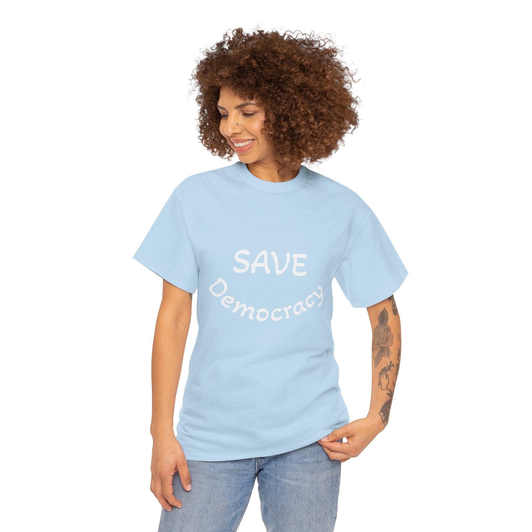 Save Democracy tee - Multiple colors available