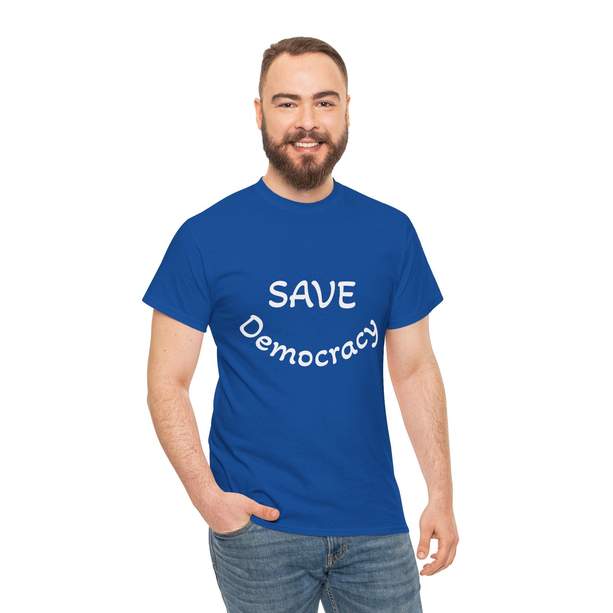 Save Democracy tee - Multiple colors available