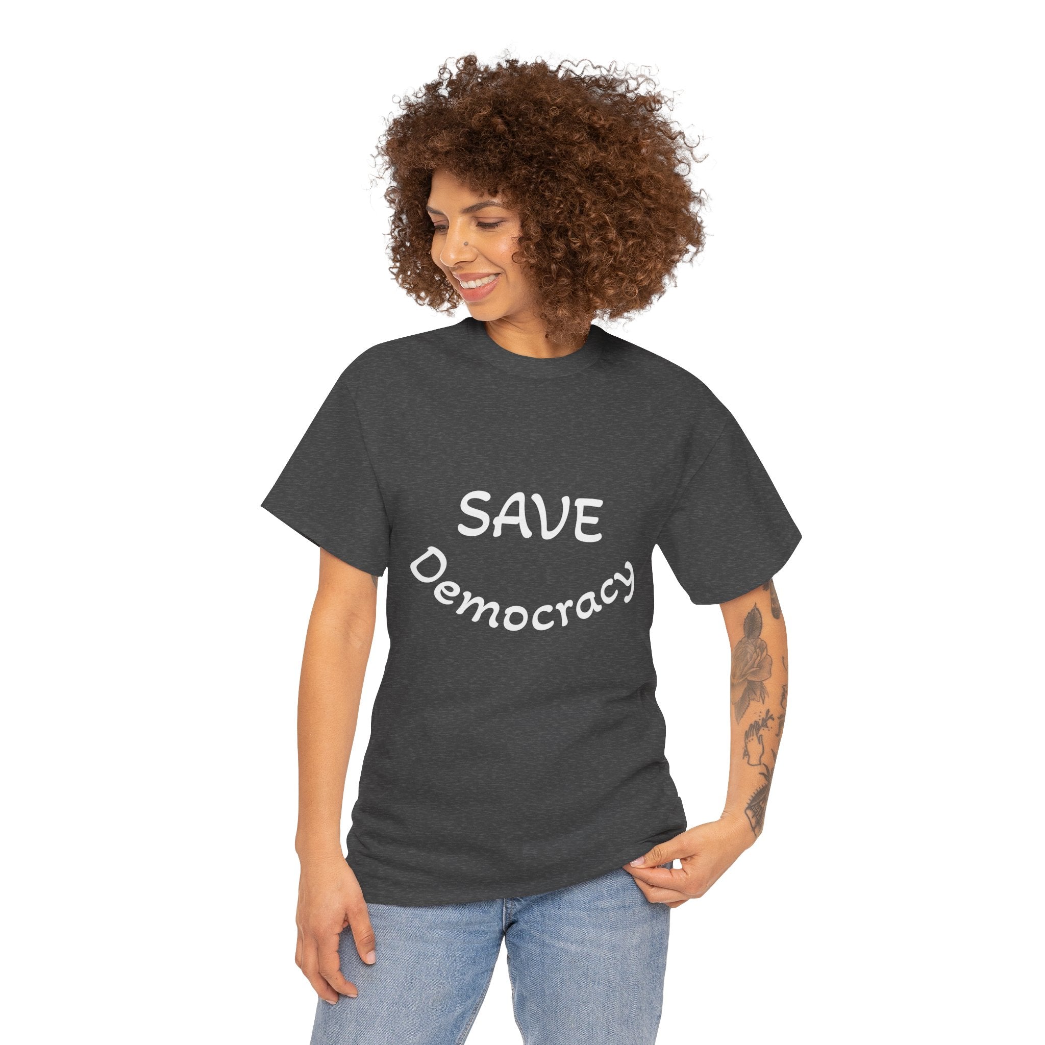 Save Democracy tee - Multiple colors available