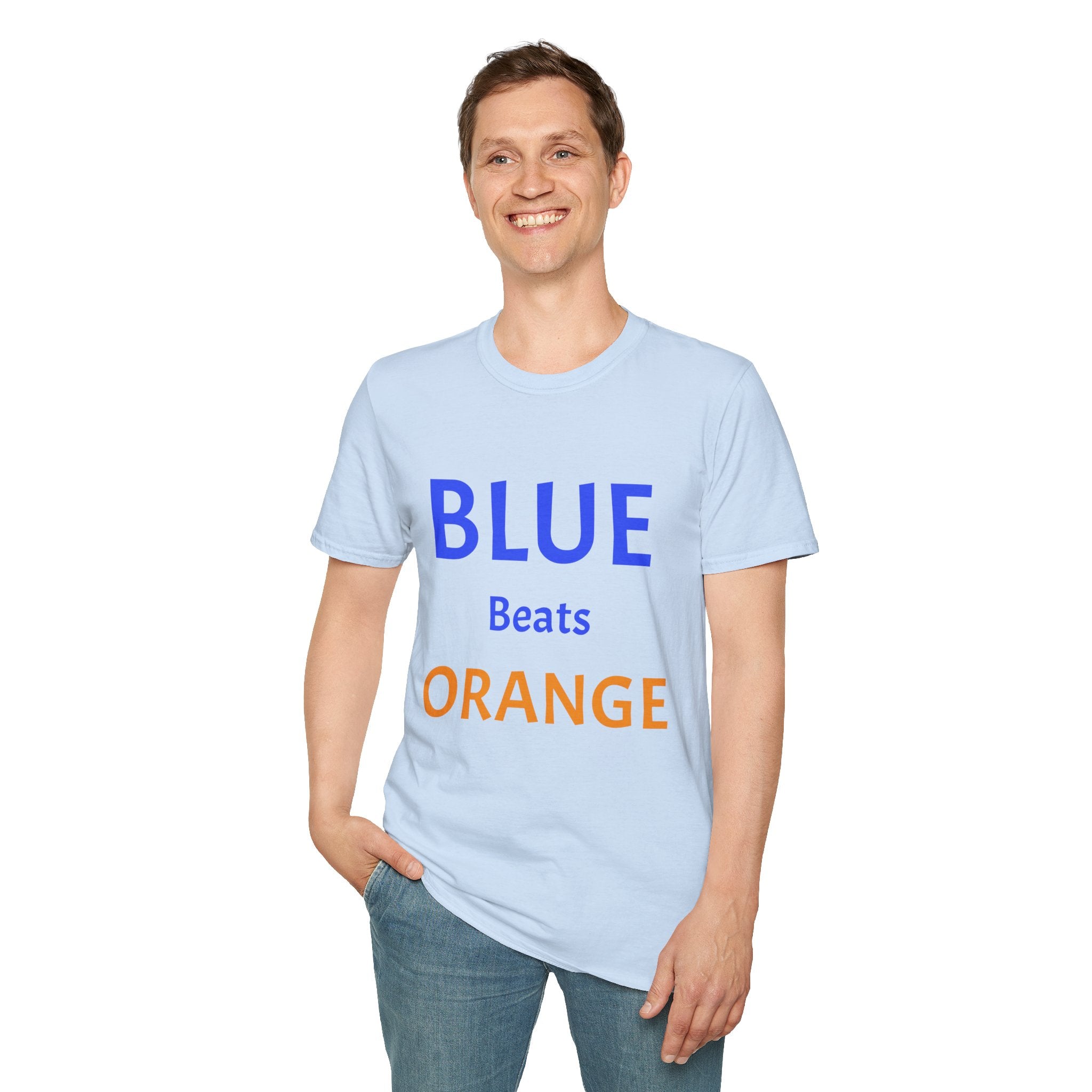 Blue Beats Orange Tee - 5 colors available
