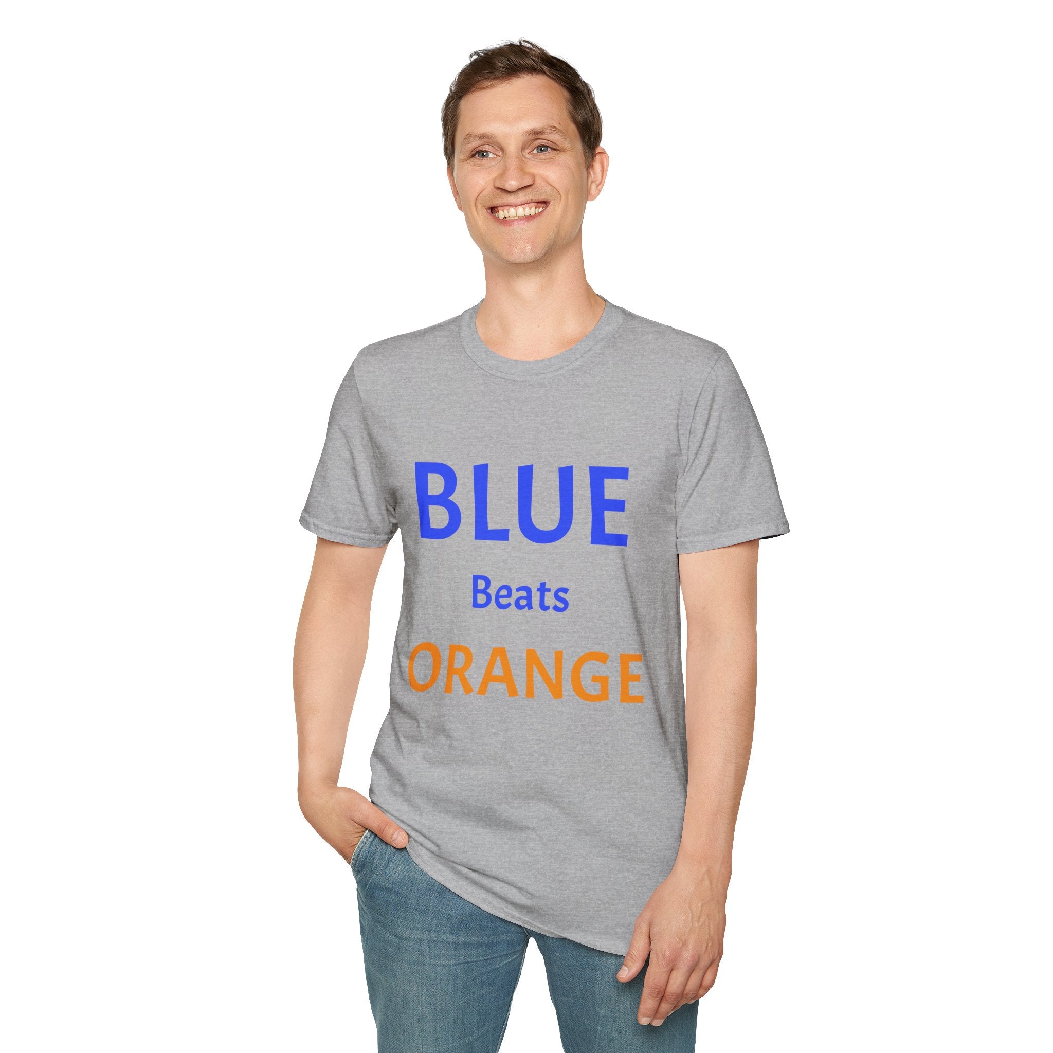 Blue Beats Orange Tee - 5 colors available