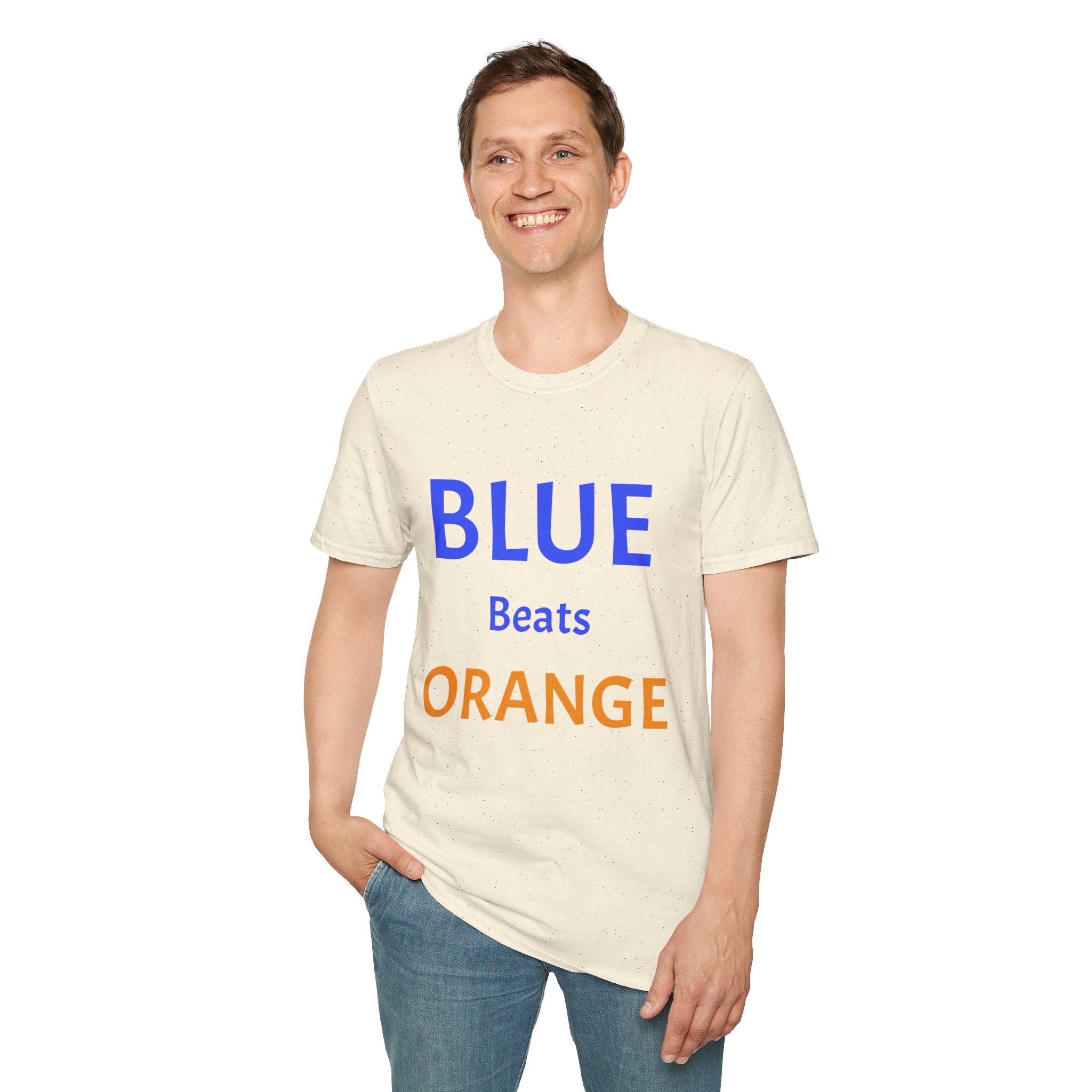Blue Beats Orange Tee - 5 colors available
